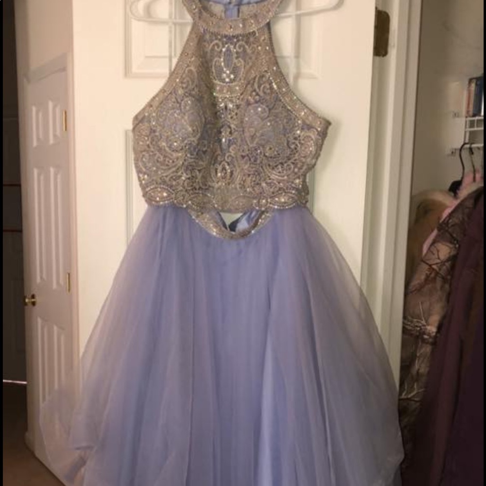 cute two piece prom dress!